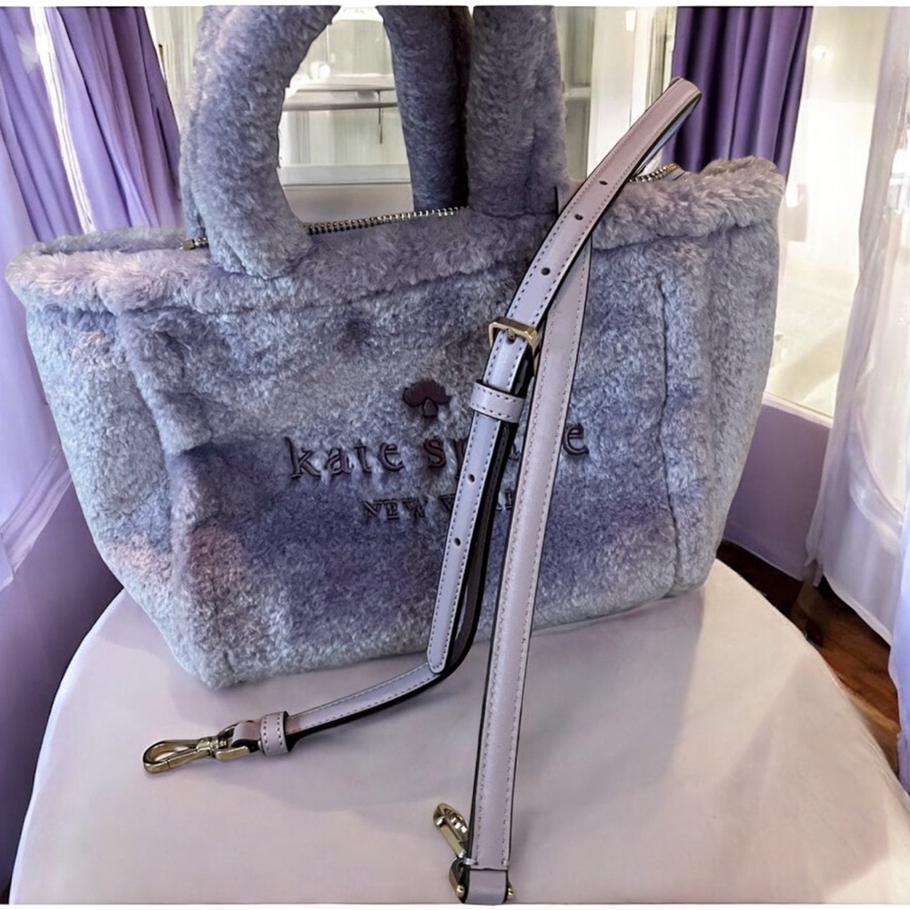 Kate Spade New York Ella Small Tote in Lilac Frost EUC - Picture 5 of 9